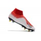 Scarpe Nike Phantom Vision Elite DF Anti-Clog SG-Pro Rosso Bianco