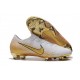 Scarpe da Calcio Nike Mercurial Vapor 12 Elite FG Bianco Oro