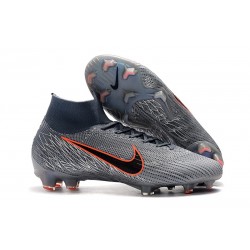Scarpa Nike Mercurial Superfly VI 360 Elite FG - Grigio Nero
