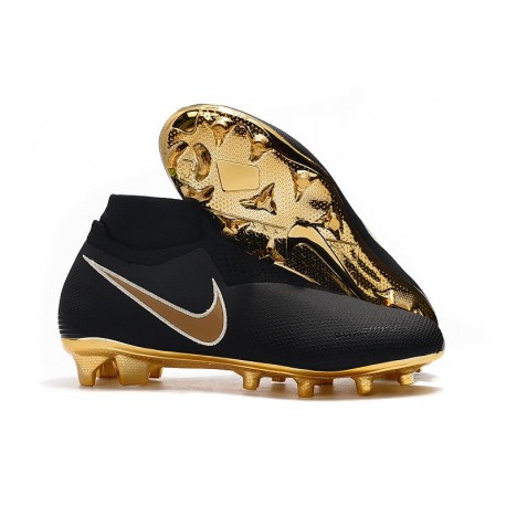 Nike Phantom VSN Elite DF FG Scarpa Uomo - Nero Oro