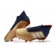 Adidas Scarpa da Calcio Nuovo Predator 19+ FG - Oro Argento Rosso