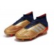 Scarpa Nuovo Adidas Predator 19.1 FG - Oro Rosso Argento
