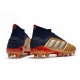 Scarpa Nuovo Adidas Predator 19.1 FG - Oro Rosso Argento