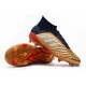 Scarpa Nuovo Adidas Predator 19.1 FG - Oro Rosso Argento