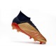 Scarpa Nuovo Adidas Predator 19.1 FG - Oro Rosso Argento