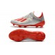 Scarpa da Calcio adidas X 19.1 FG Argento Rosso