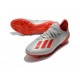 Scarpa da Calcio adidas X 19.1 FG Argento Rosso