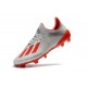 Scarpa da Calcio adidas X 19.1 FG Argento Rosso