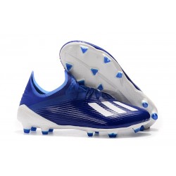 Scarpa da Calcio adidas X 19.1 FG Blu Bianco