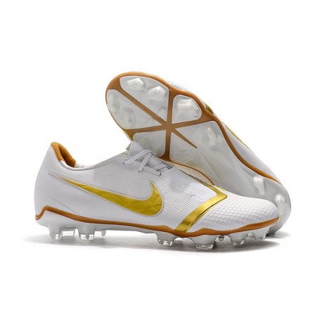 Scarpe di calcio Nike Phantom Venom Elite FG Bianco Oro