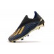 Scarpe da calcio adidas X 19+ FG per terreni duri Nero Blu Oro