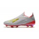 Scarpe da calcio adidas X 19+ FG per terreni duri Argento Rosso