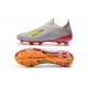 Scarpe da calcio adidas X 19+ FG per terreni duri Argento Rosso