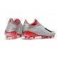 Scarpe da calcio adidas X 19+ FG per terreni duri Argento Rosso