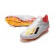 Scarpe da calcio adidas X 19+ FG per terreni duri Argento Rosso