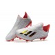 Scarpe da calcio adidas X 19+ FG per terreni duri Argento Rosso