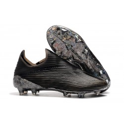 Scarpe da calcio adidas X 19+ FG per terreni duri Dark Script Nero