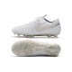 Nike Tiempo Legend VIII Elite FG Scarpa - Bianco Cromo Platino