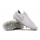 Nike Tiempo Legend VIII Elite FG Scarpa - Bianco Cromo Platino