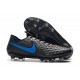 Nike Tiempo Legend VIII Elite FG Scarpa - Nero Blu Hero