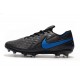 Nike Tiempo Legend VIII Elite FG Scarpa - Nero Blu Hero