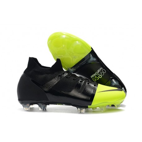 Nike Mercurial Greenspeed 360 FG Scarpe Nero Verde