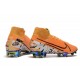 Scarpa Nike Mercurial Superfly VII Elite FG Arancione Bianco