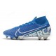 Scarpa Nike Mercurial Superfly VII Elite FG New Lights Blu