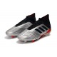 Scarpa Nuovo Adidas Predator 19.1 FG - Argento Nero Rosso