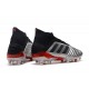 Scarpa Nuovo Adidas Predator 19.1 FG - Argento Nero Rosso