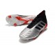 Scarpa Nuovo Adidas Predator 19.1 FG - Argento Nero Rosso