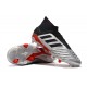 Scarpa Nuovo Adidas Predator 19.1 FG - Argento Nero Rosso