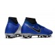 Scarpe Nuovo Nike Phantom Vision Elite DF FG - Blu Negro