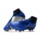 Scarpe Nuovo Nike Phantom Vision Elite DF FG - Blu Negro