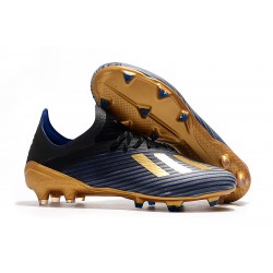 Scarpa da Calcio adidas X 19.1 FG Nero Blu Oro
