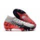 Nike Mercurial Superfly VII Elite FG Cromo Nero Rosso Orbita Platino