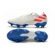 Scarpe Calcio Adidas Nemeziz 19.1 FG Bianco Blu Rosso