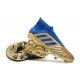 Adidas Predator 19+ FG Nuovo Scarpa Oro Blu