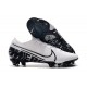 Scarpe Nuovo Nike Mercurial Vapor 13 Elite FG Bianco Nero