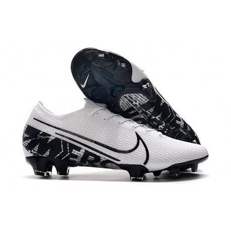 Scarpe Nuovo Nike Mercurial Vapor 13 Elite FG Bianco Nero