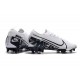 Scarpe Nuovo Nike Mercurial Vapor 13 Elite FG Bianco Nero