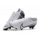 Scarpe Nuovo Nike Mercurial Vapor 13 Elite FG Bianco Nero