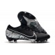 Scarpe Nuovo Nike Mercurial Vapor 13 Elite FG Nero Argento