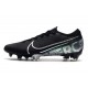 Scarpe Nuovo Nike Mercurial Vapor 13 Elite FG Nero Argento