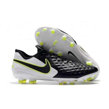 Nike Tiempo Legend VIII Elite FG Scarpa - Bianco Nero