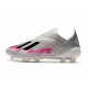 Scarpe da calcio adidas X 19+ FG per terreni duri Argento Nero Rosa