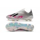 Scarpe da calcio adidas X 19+ FG per terreni duri Argento Nero Rosa