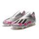 Scarpe da calcio adidas X 19+ FG per terreni duri Argento Nero Rosa