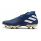 adidas Nemeziz 19+ FG Terreni Compatti Blu Bianco