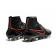 Nuovo 2015 Nike Magista Obra FG ACC Scarpe Calcio Nero Verde